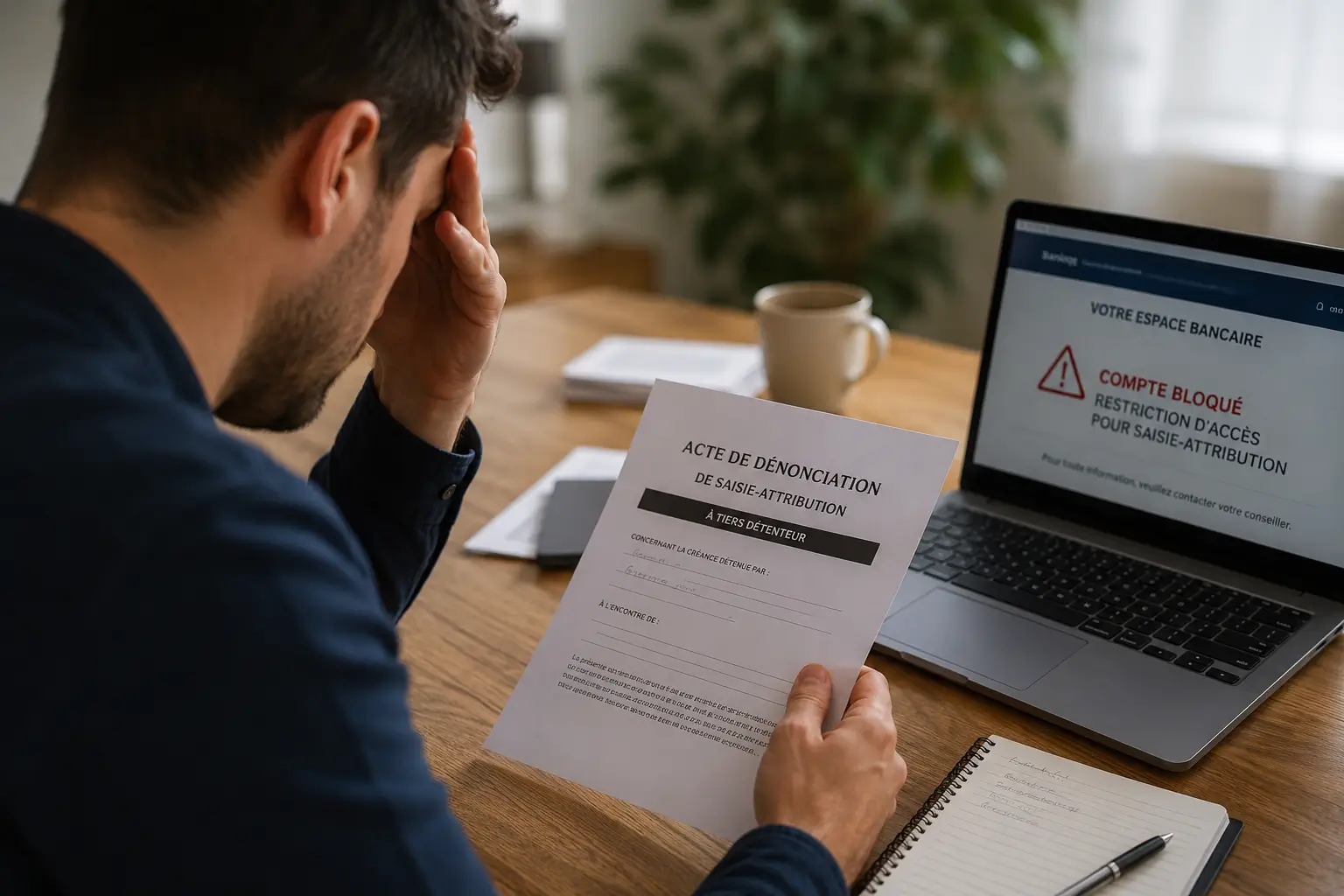 Comment contester une saisie-attribution sur son compte bancaire ?